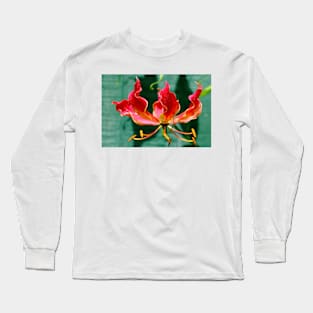 Flame Blossom Long Sleeve T-Shirt